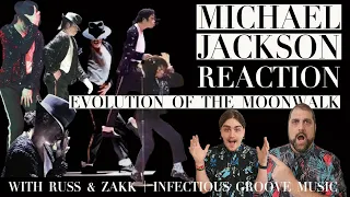 Michael Jackson REACTION - Evolution of the Moonwalk with Zakk and Russ | Infectious Groove Music