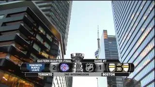 Franson's 2nd Goal - Leafs 2 vs Bruins 1 - May 13th 2013 (HD)