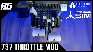 Realistic B737 Throttle Mod for Honeycomb Bravo | ProDeskSim
