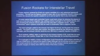 Robert Zubrin - On the Way to Starflight Economics of Interstellar Breakout