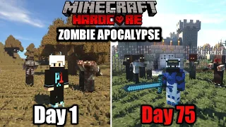 #3 I Survived 100 Days in Zombie Apocalypse in Minecraft Hardcore (Hindi)
