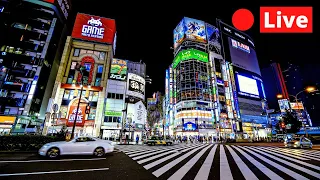 JAPAN LIVE 4K - Rainy Saturday Evening