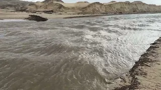 River meets the sea