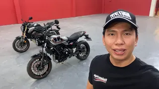 Exhaust sound off between the Kawasaki Z650rs and the Honda CB650r!!! 🏍🏍🔥🔥🔥