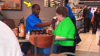 Black Waiter Serves Disabled Woman For Years Then She Leaves Him Her Keys & A Shocking Note Saying..