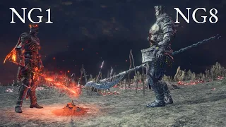 DS3 - NG+0 Soul of Cinder vs NG+7 Iudex Gundyr