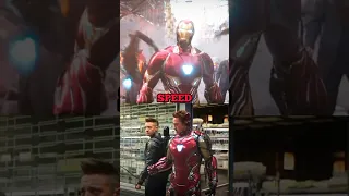 MARK 50 VS MARK 85 IRON MAN SUITS #shorts #marvellegacy #ironman