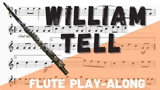 William Tell Flute Solo. Play-Along/Backing Track. Free Music!