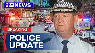 Police confirm six killed in Westfield Bondi Junction stabbings | 9 News Australia