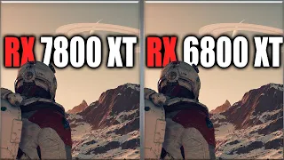 RX 7800 XT vs RX 6800 XT Benchmarks - Tested in 20 Games