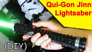 HOW TO MAKE A Lightsaber - Qui Gon Ginn (DIY)