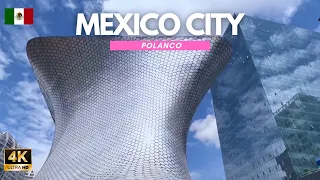 4K WALK MEXICO CITY Chapultepec to Polanco CDMX [FULL VERSION] Documentary Walking Tour Travel Guide