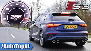 2021 AUDI S3 ACCELERATION TOP SPEED & SOUND by AutoTopNL