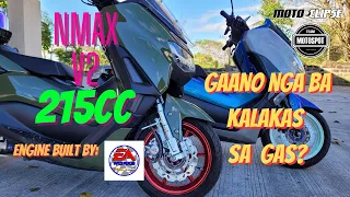 NmaxV2 215cc gas consumption | Gaano nga ba kalakas sa gas?