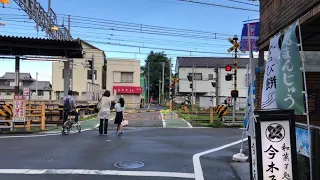 踏切 || 【踏切】珍！珍！風景！里道踏切道  || 踏み切り || Railroad crossing in Japan || Japan Clean