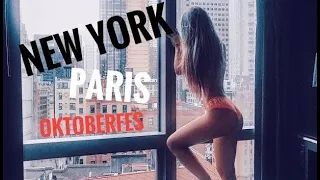 Vlog New York. Русские в Америке, Нью Йорк. Заехали на Октоберфест и в Париж.