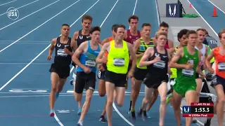 Matthew Centrowitz Wins Fifth Outdoor 1500-Meter Title