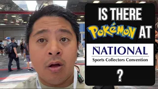 IS THERE POKEMON CARDS AT THE BIGGEST CARD SHOW OF THE YEAR? THE NATIONAL VLOG!!