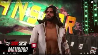 WWE 2K22 International Superstar Rating Reveal