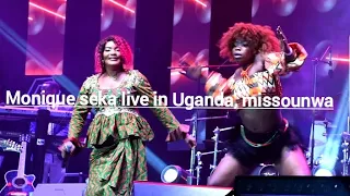 MONIQUE SEKA || Live on stage in Uganda (Missounwa) with Mariam Ndagire at Serena Hotel