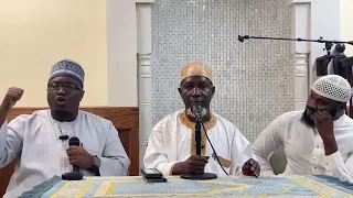 Sheikh Bashir Yandu and Son Kishk Bashir Yandu at Masjid Wasatiya Philadelphia PA USA