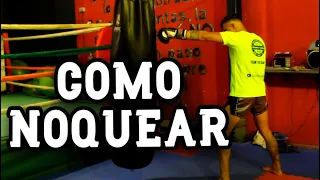 5 COMBOS/TECNICAS para hacer un K.O. RÁPIDO l muay thai