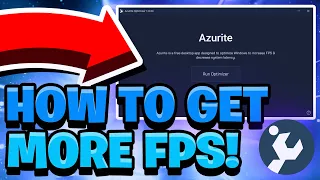 AZURITE OPTIMIZER! | IMPROVE YOUR FPS & REMOVE  ALL LATENCY!