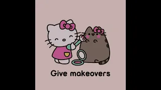 Pusheen x hellokitty edit credits to Pusheen the cat for the clips and credits to the song mio mao!