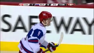 World Junior Championships 2012 - Semi-final: Canada - Russia [CAN-RUS] 5-6