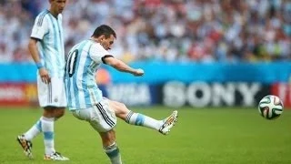 Amazing Goal Leo Messi  Argentine 2-1 Nigeria WordCup2014