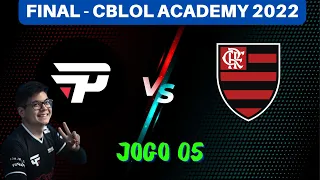 Baianalista PAIN VS FLAMENGO - FINAL JOGO 05 - CBLOL ACADEMY 2022