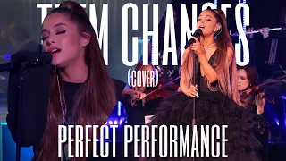 ariana grande - them changes *thundercat's cover* (perfect performance)