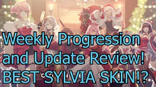 [Counter:Side Sea] Christmas Skin Review! Also AMAZING PACKS AND F2P PACKS! Weekly Progression.