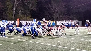 Ridgway to Prall TD - Elma at Montesano - Football - Feb. 26, 2021