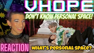 VHOPE : Hobi And Tae Not Knowing What Personal Space Is | REACTION