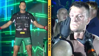 KSW: JEST WRZOSEK, JEST IMPREZA. Wejście Arka Wrzoska do walki [KULISY]