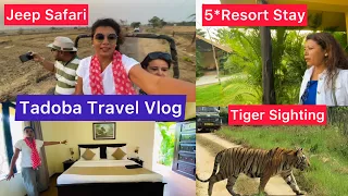 Finally Tiger Dekh Liya 🤗Tadoba National Park Or 5* Resort Stay | Minal Patel