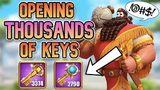 I Saved up THOUSANDS of Keys...What did we get? | Rise of Kingdoms