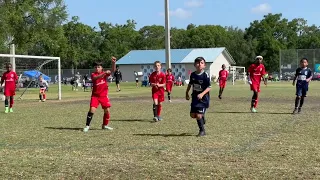 2024 WFF Tournament Tampa Dynamo FC(U9) at West Florida Flames 2014B Academy(U10) Final Score (5-0W)