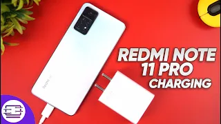 Redmi Note 11 Pro Charging Test 🔋 67W Turbo Charger ⚡⚡⚡