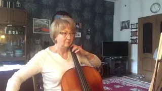 Лариса Гордина, уроки виолончели