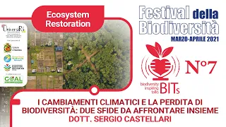 I cambiamenti climatici e la perdita di biodiversità (Dott. Sergio Castellari)