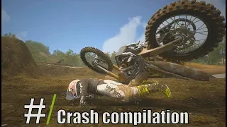 Supercross 2 - Motocross Crash compilation 2019