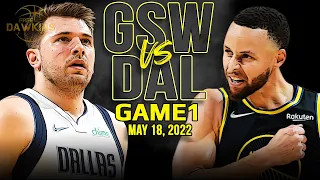 Golden State Warriors vs Dallas Mavericks Game 1 Full Highlights | 2022 WCF | FreeDawkins