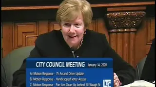 Lowell City Council Meeting - 1/14/2020