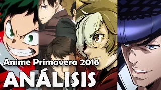 Anime Temporada Primavera 2016 - Análisis y Opinión