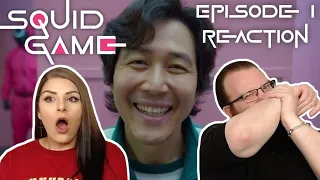 Squid Game Episode 1 'Red Light, Green Light’ REACTION!!