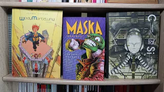 Komiksy "Wegiel i Krzem", "Maska", "Wody Morteluny"