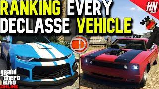 The ULTIMATE Declasse Vehicle Tier List In GTA Online