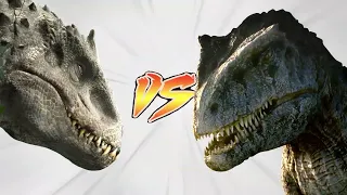 DOMINION Giganotosaurus VS Indominus Rex [Who Would Win?]